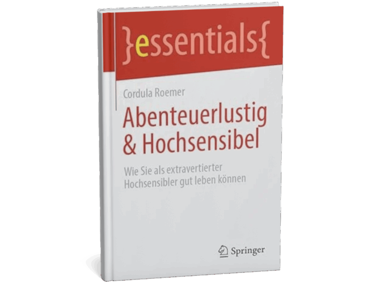 Buchcover Abenteuerlustig und hochsensibel