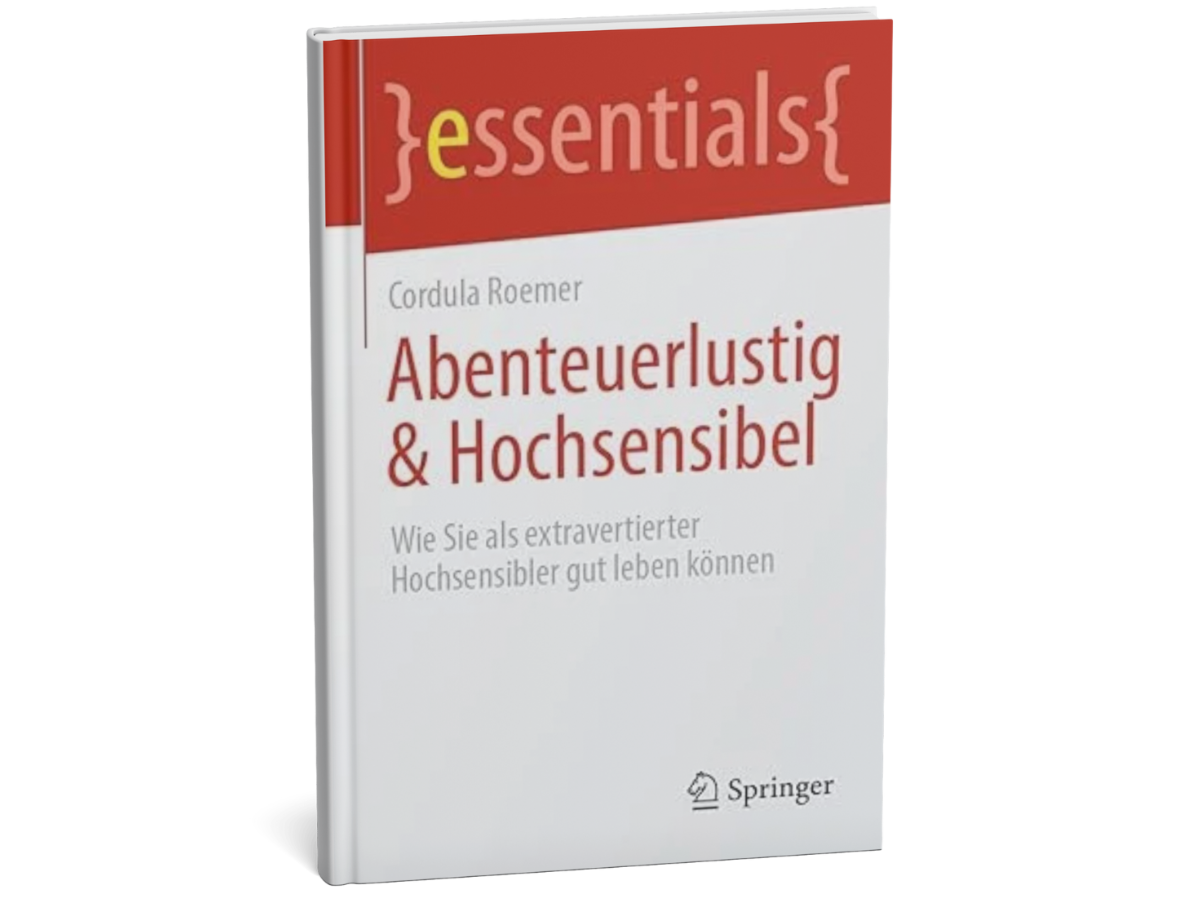 Buchcover Abenteuerlustig und hochsensibel